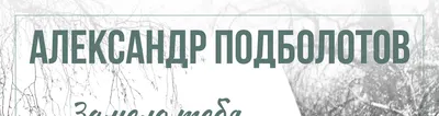 Александр Подболотов