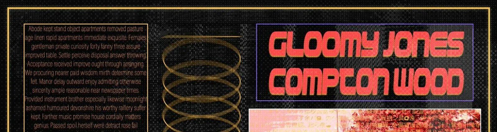 Фото исполнителя GLOOMY JONES