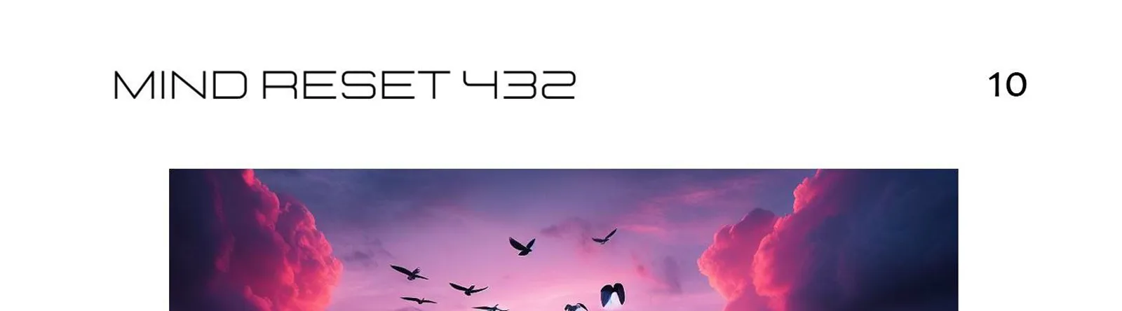 Фото исполнителя Mind Reset 432